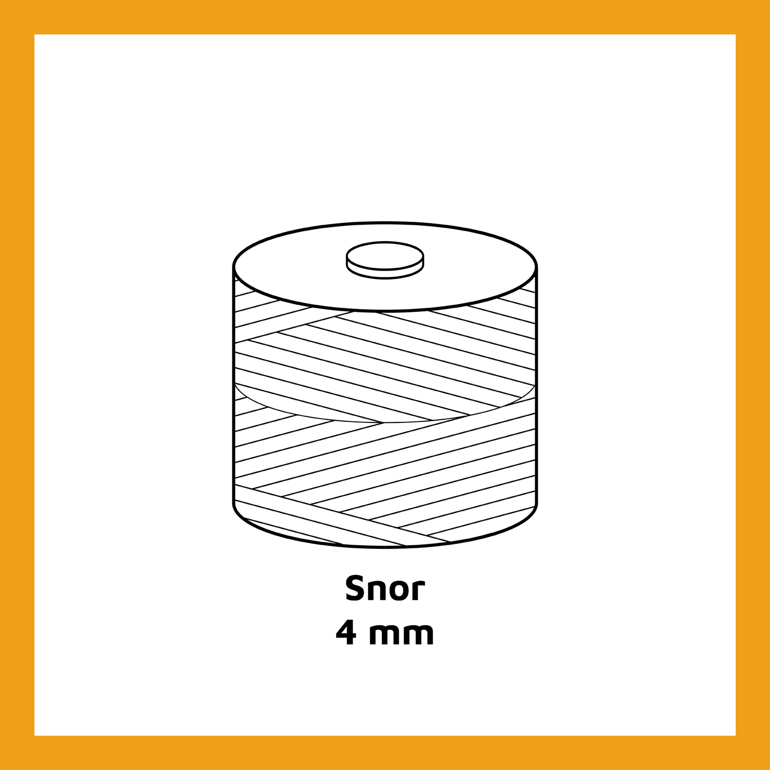 Snor - 4 mm