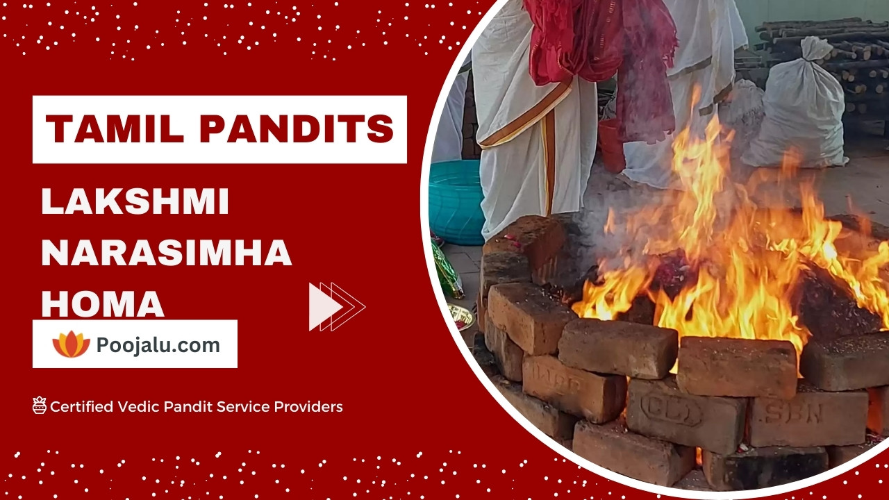 Tamil Pandit For Lakshmi Narasimha Homa
