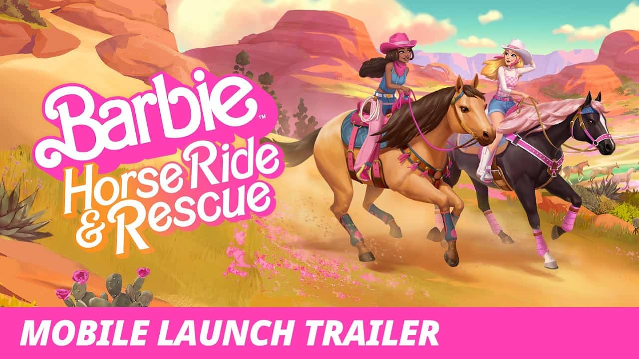 Barbie™ Horse Ride Rescue – Mobile Launch Trailer AD
