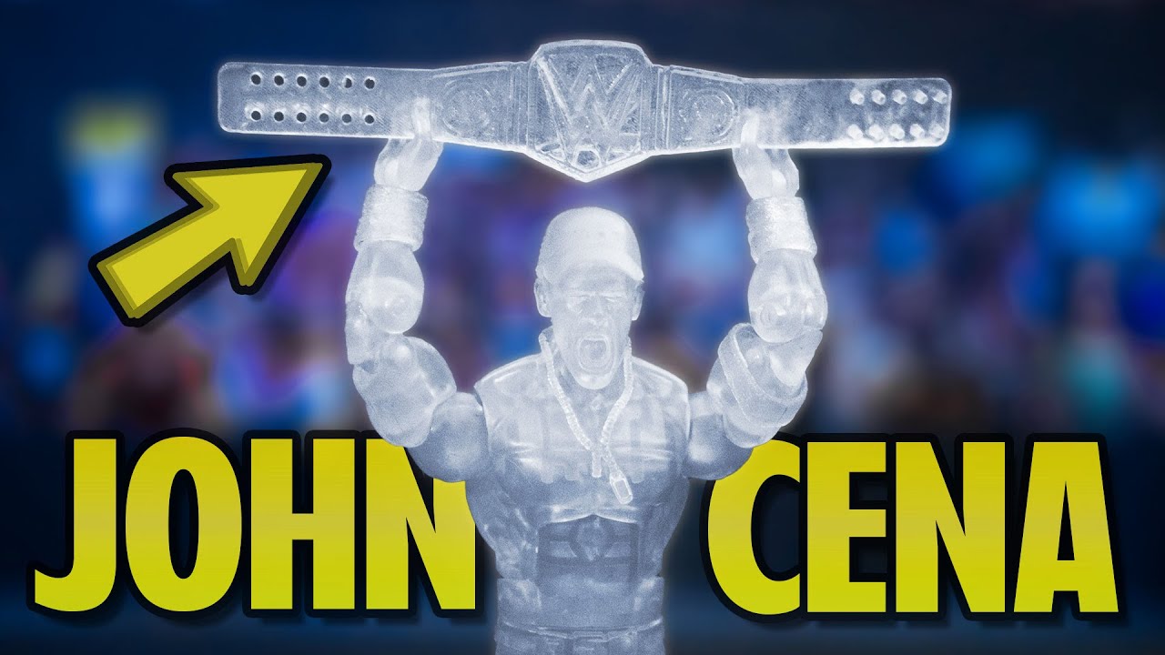 I Made Invisible Accessories for John Cenas Invisible Action Figure Mattel WWE Elite