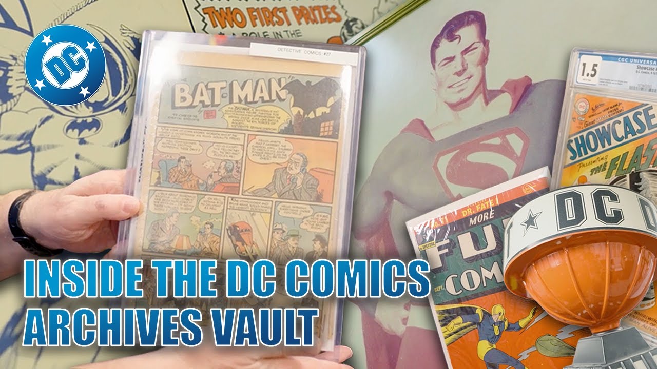 Inside the DC Comics Archives Vault DC