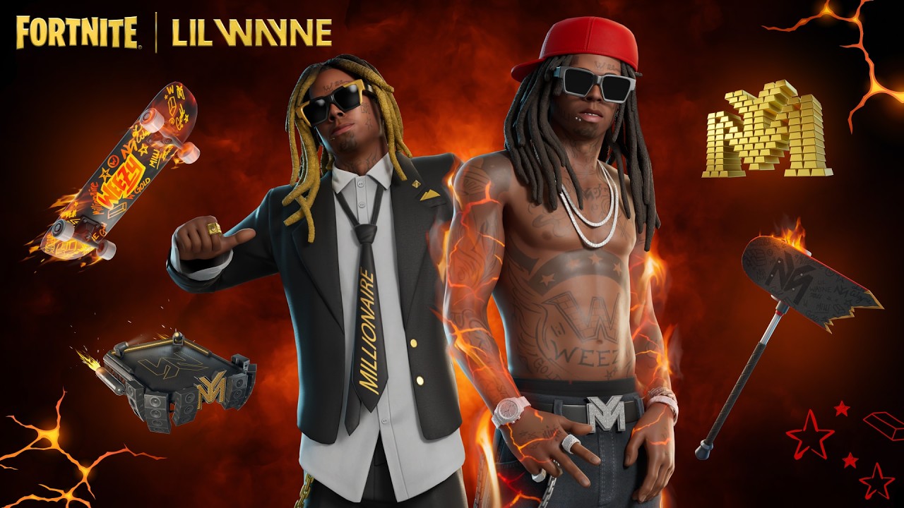 Lil Wayne is dropping into Fortnite