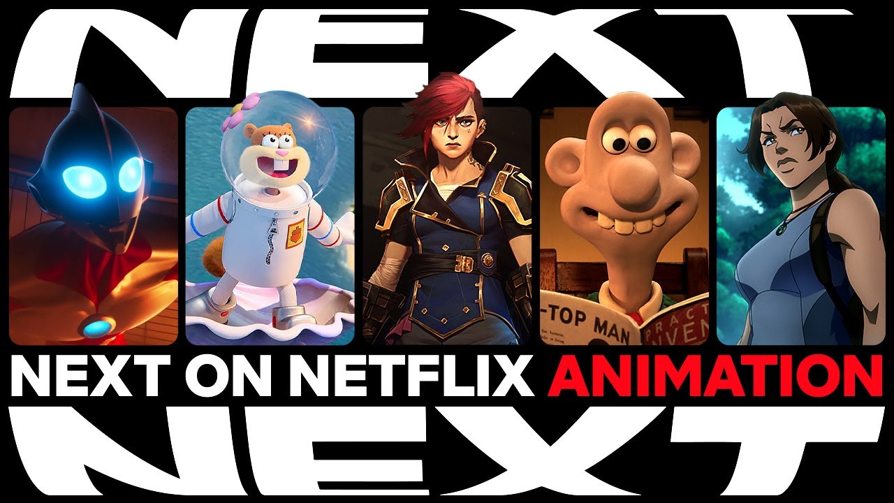 Next On Netflix Animation Previews voor 2024 en daarna