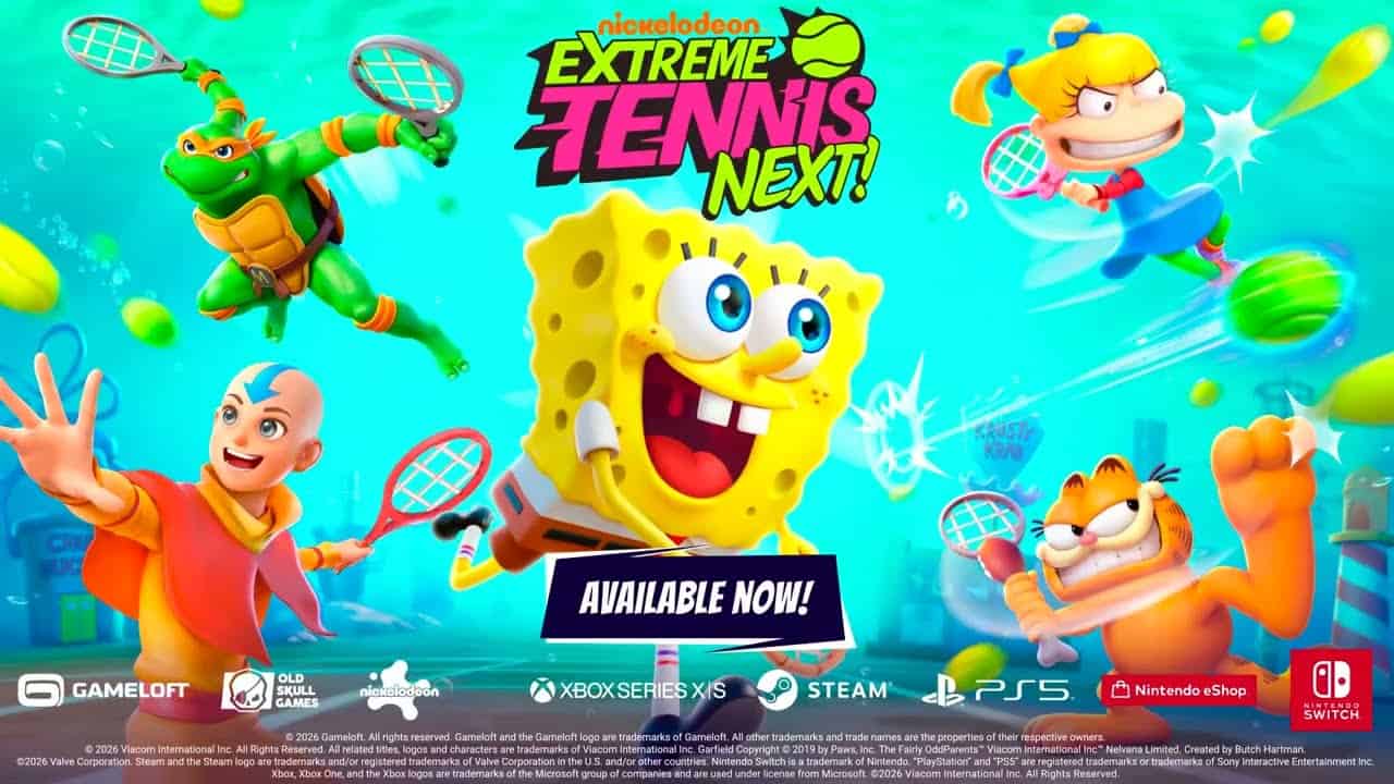 Nickelodeon Extreme Tennis Next Launch Trailer