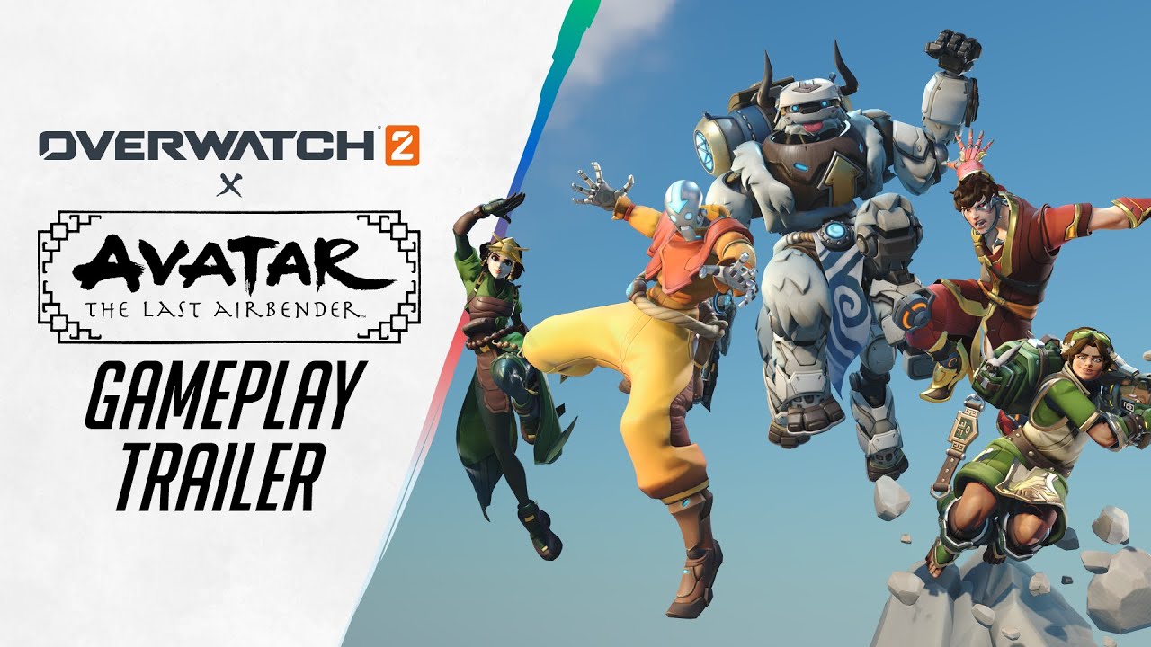 Overwatch x Avatar The Last Airbender Gameplay Trailer