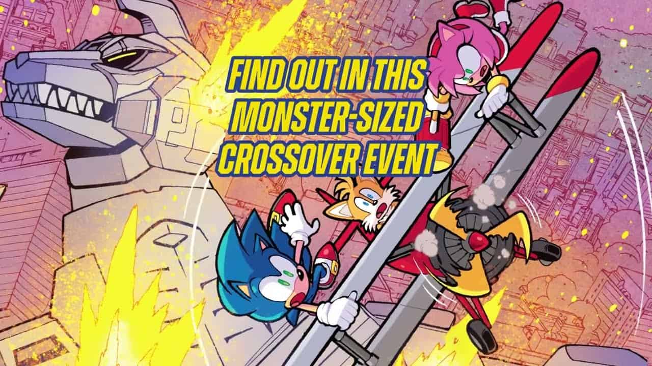 Sonic the Hedgehog x Godzilla Comic Trailer