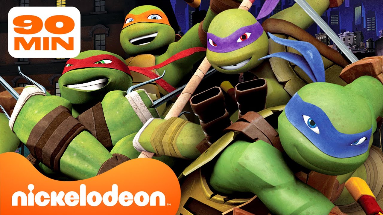 TMNT MEER DAN 2 UUR LANG een episch moment uit elke TMNT aflevering ooit 🐢 Nickelodeon