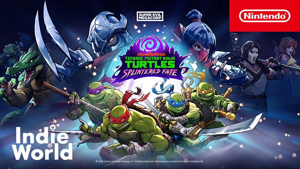 Teenage Mutant Ninja Turtles Splintered Fate – Announcement Trailer – Nintendo Switch