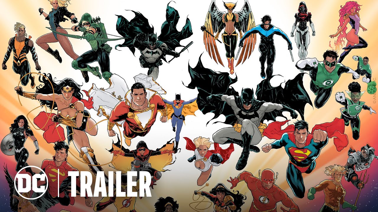 Welcome to the Dawn of DC Comic Trailer DC