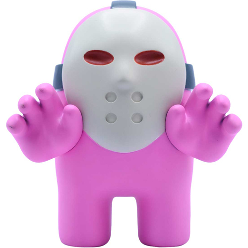 among us pink crewmate toikido verzamelfiguur