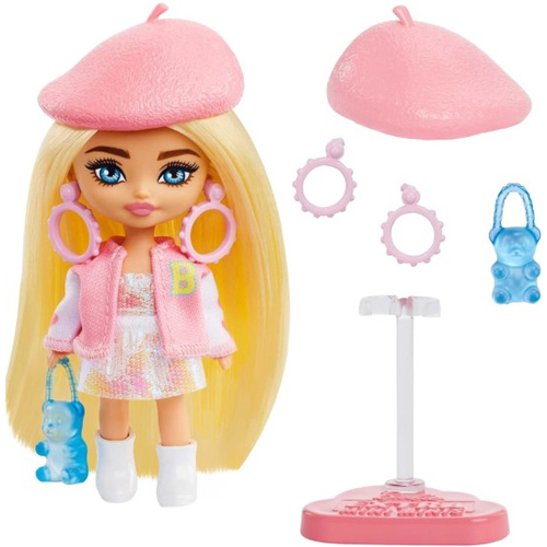 barbie beret mattel extra mini minis set