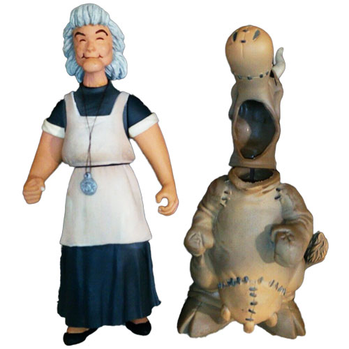 Gran'ma Ben Cartoon Books Actiefiguur