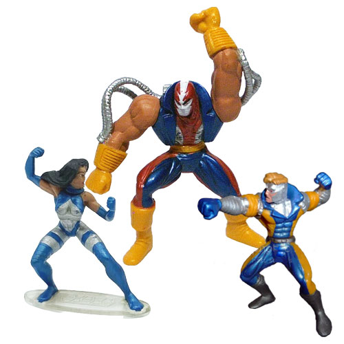 Cyblade, Psychotron & Heatwave Mattel Verzamelfiguren