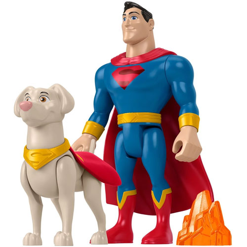 Superman & Krypto Fisher-Price Actiefiguren