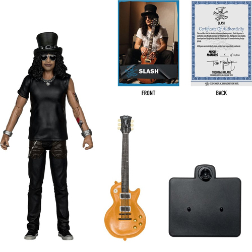 guns n roses slash mcfarlane toys music maniacs set