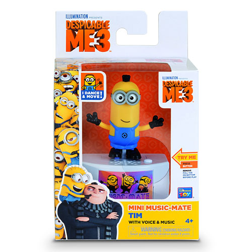 minions tim thinkway toys music mate