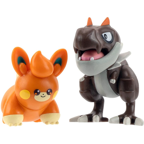 Pawmi & Tyrunt Jazwares Battle Figure Actiefiguren