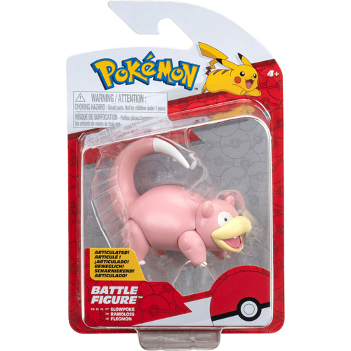 pokemon slowpoke jazwares battle figure
