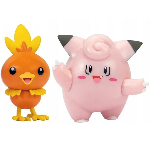 Torchic & Clefairy Jazwares Battle Figure Actiefiguren