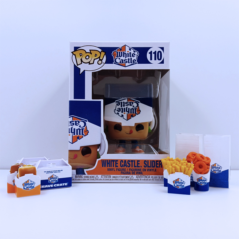 white castle speelgoed verzameling