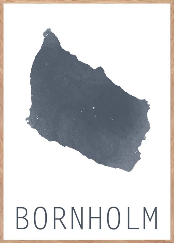 Bornholm kortplakat