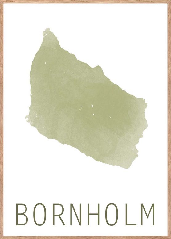 Bornholm kortplakat