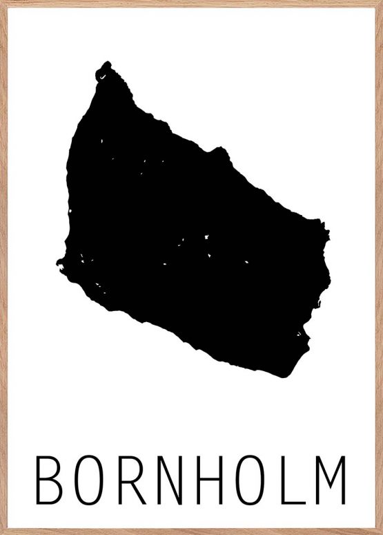 Bornholm kortplakat