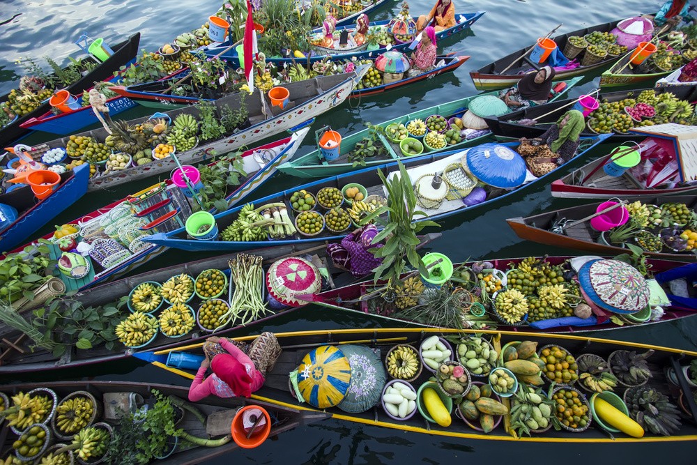 banjarmasin-floating-market-poster