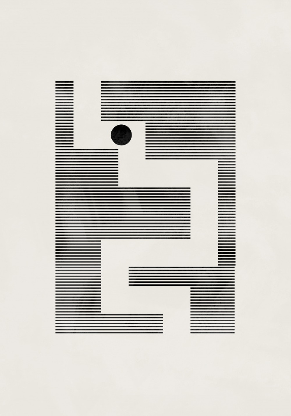 minimalist-maze-poster