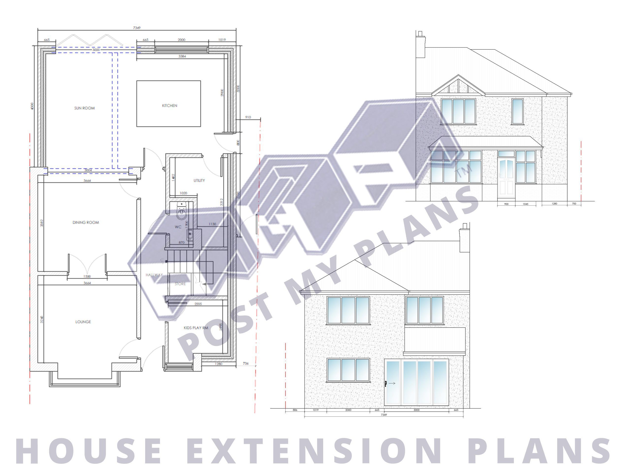 house extension plans scaled e8d85c20