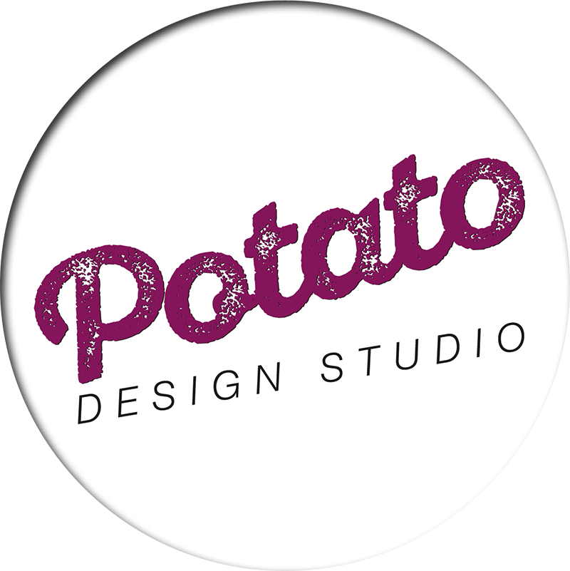 potato design logo