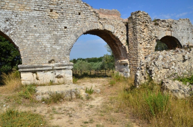 Akvædukterne, der førte vand til Barbegal og Arles