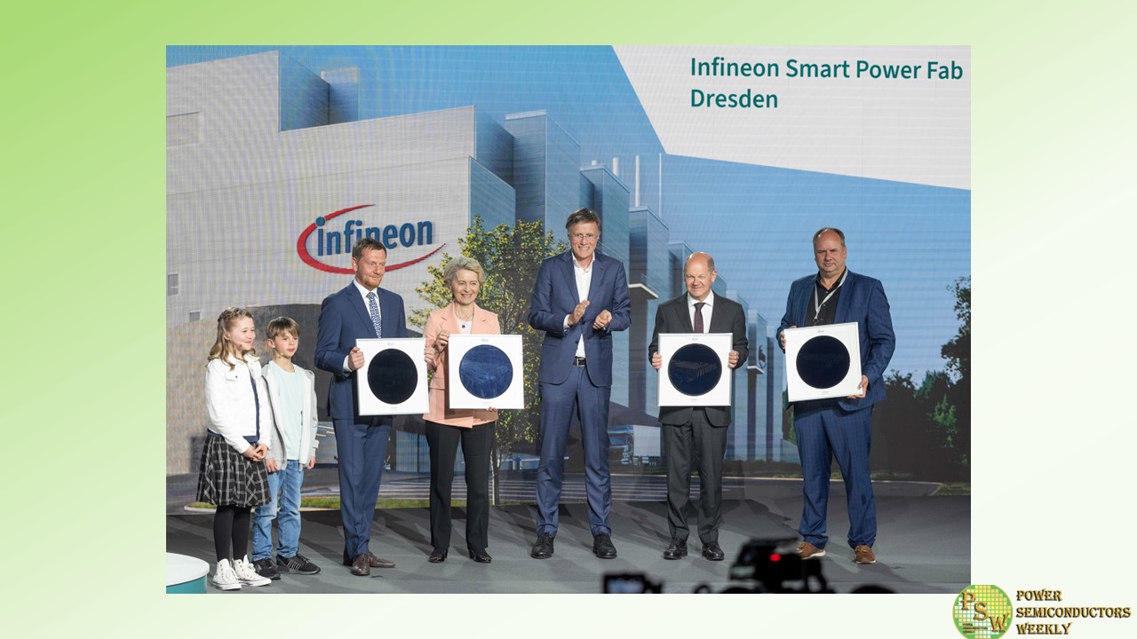 Infineon Breaks Ground for New Plant in Dresden
