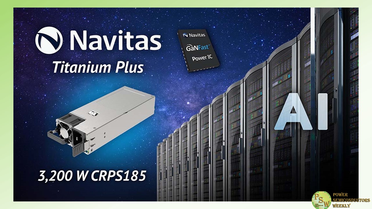Navitas “Titanium Plus” Server Power Platform Drives AI Revolution