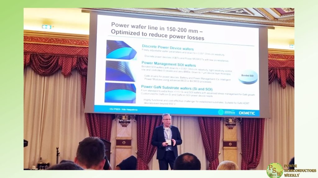 Okmetic Presented Customized Silicon and SOI Wafers at the ISES EU