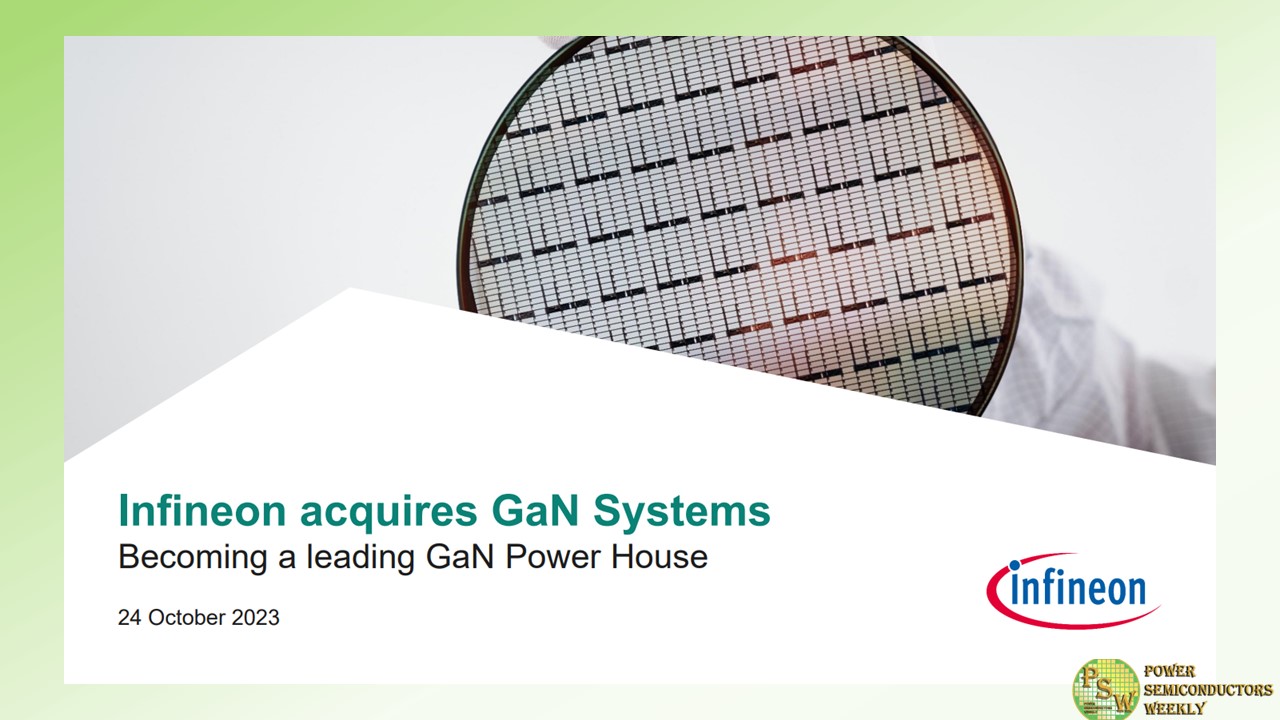 Infineon Сloses Acquisition of GaN Systems