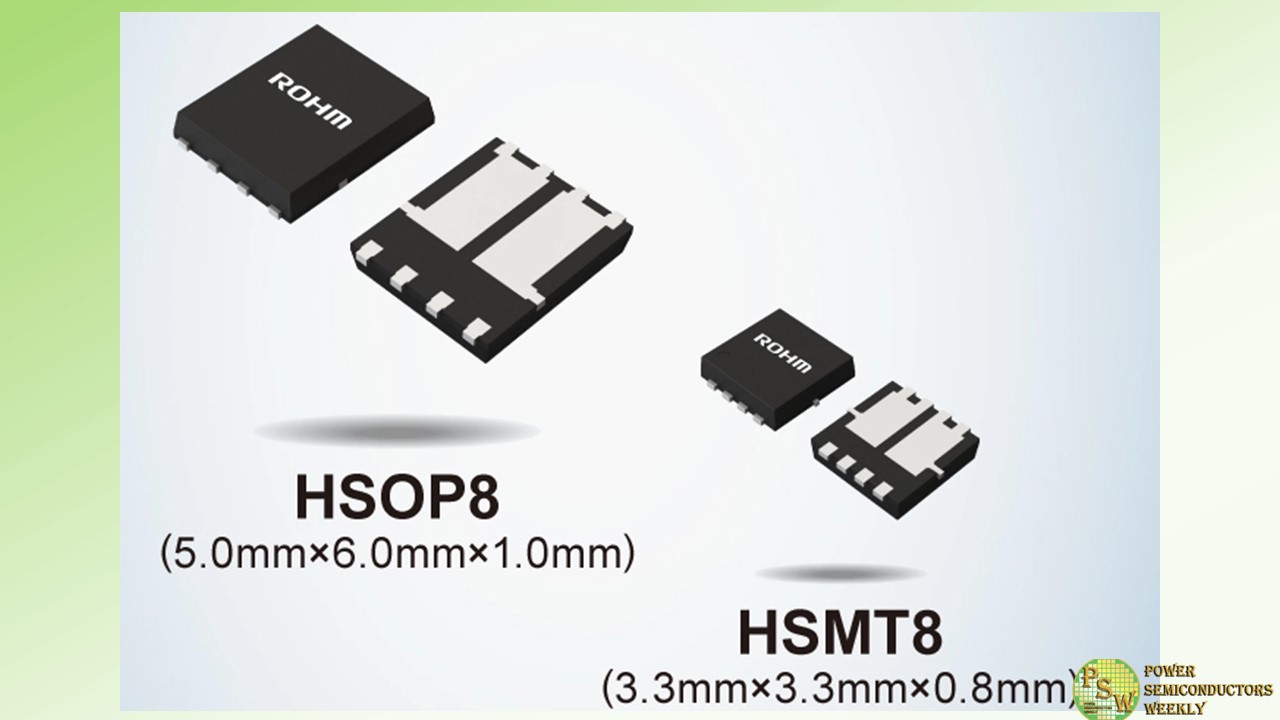 ROHM Delivers New 5-Model Lineup of 100V Dual MOSFETs