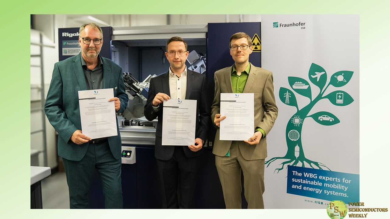 Rigaku SE and Fraunhofer IISB Unique X-ray Topography Based Defect Characterization for SiC Wafers Honored with Georg Waeber Innovation Award 2023