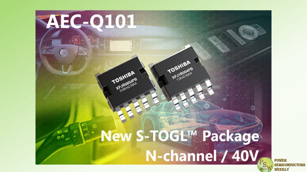 Toshiba Launched New Automotive Grade 40V N-channel Power MOSFETs