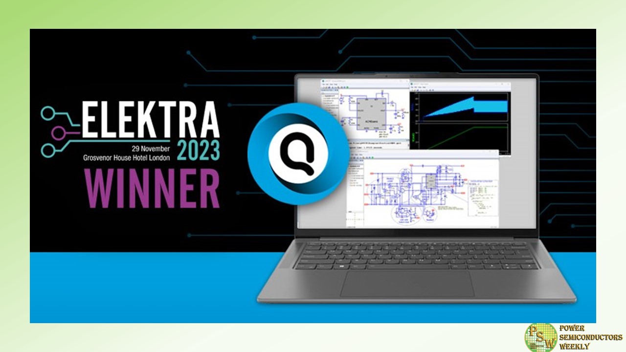 Qorvo's QSPICE Circuit Simulation Software was Honored as Design Tool and Development Software Product of the Year at 2023 Elektra Awards