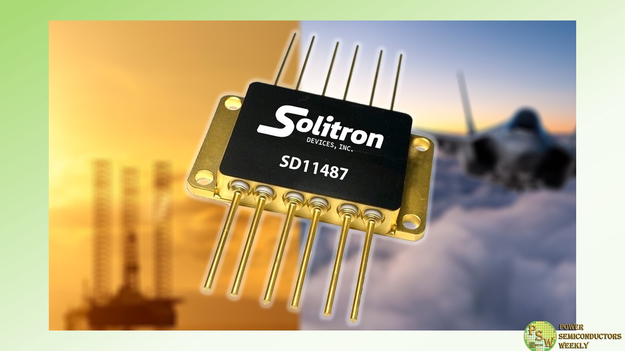 Solitron Devices Introduced 1200V Ultra-low RDS(on) Hermetically Sealed SiC Power Module