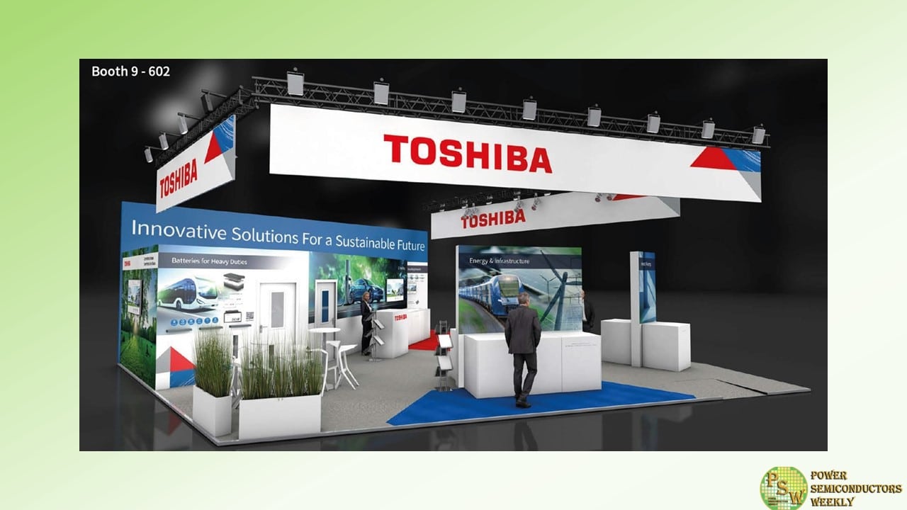 Toshiba to Showcase Semiconductor, Battery, and Fine Ceramic Material Solutions at PCIM Europe 2024
