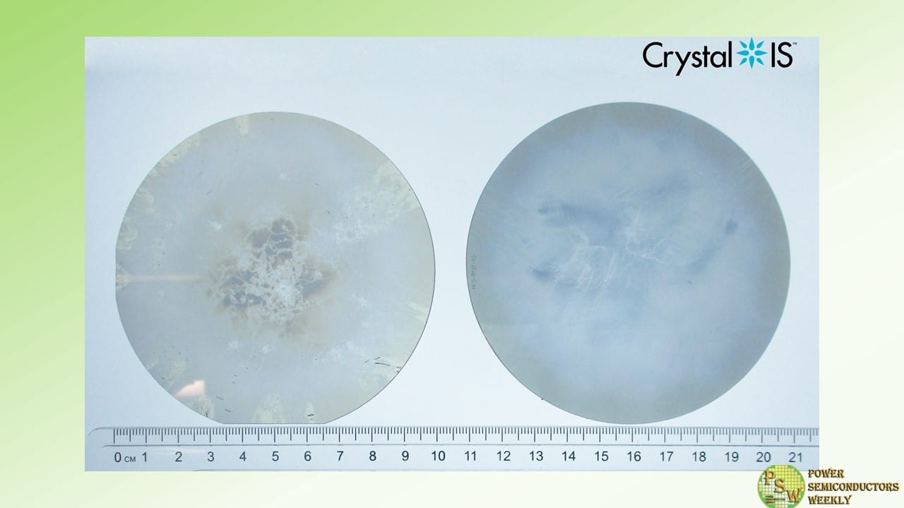 Crystal IS Announced Production of 100 mm Single-Crystal Aluminum Nitride Substrates with 99% Usable Area