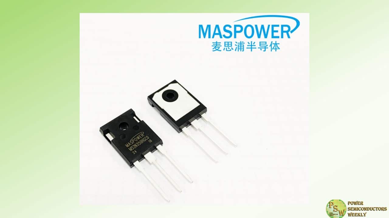 Maspower Semiconductor Pushes the Boundaries of High-Voltage Applications with a New Power MOSFET