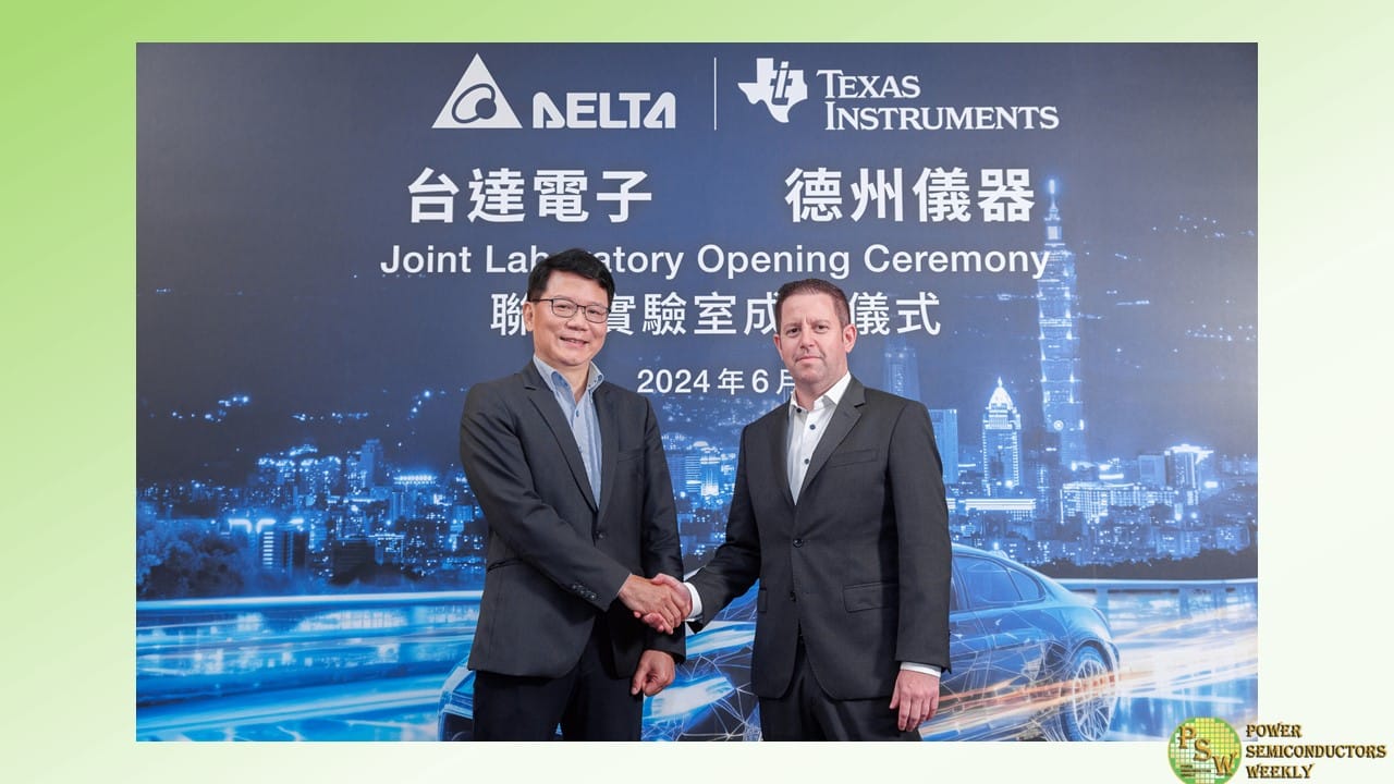 Texas Instruments Announced a Long-Term Collaboration with Delta Electronics