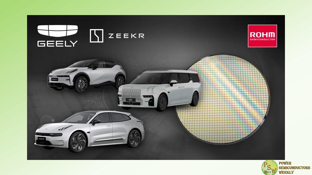 ROHM's 4th Gen SiC MOSFET Chips Used in ZEEKR