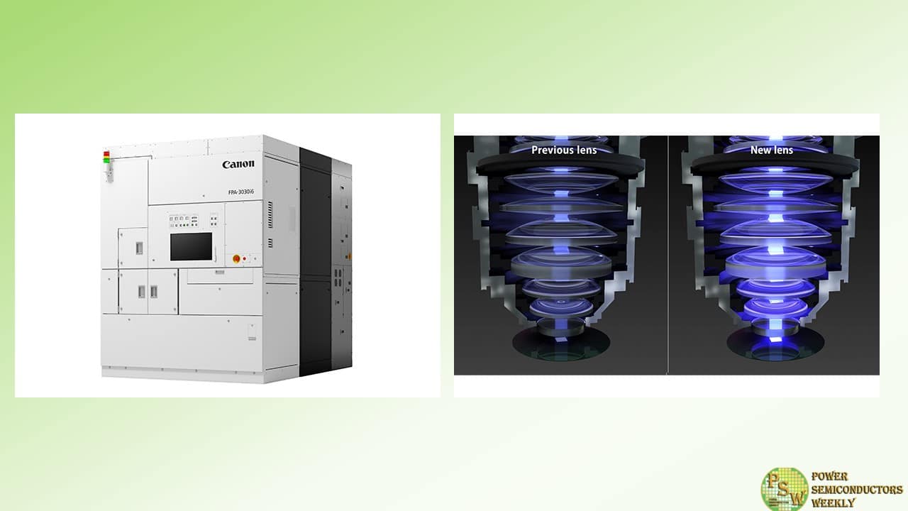 Canon Announced Release a New Semiconductor Lithography System for Processing Wafers