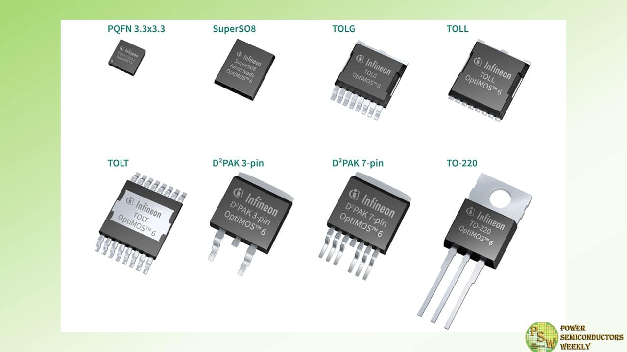 Infineon Technologies Expands OptiMOS™ 6 MOSFET Portfolio with New 135 V and 150 V Product Families