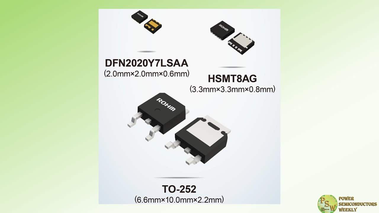 ROHM Unveiled New N-channel MOSFETs for Automotive Applications