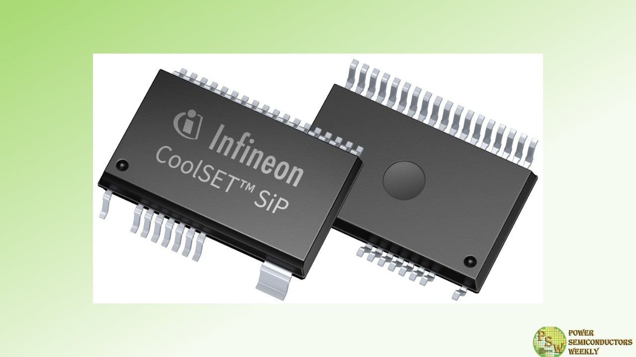 Infineon Technologies Unveils CoolSET SiP Power Controller for Up to 60W Applications, Enabling Compact, High-Efficiency Designs Without Heat Sinks